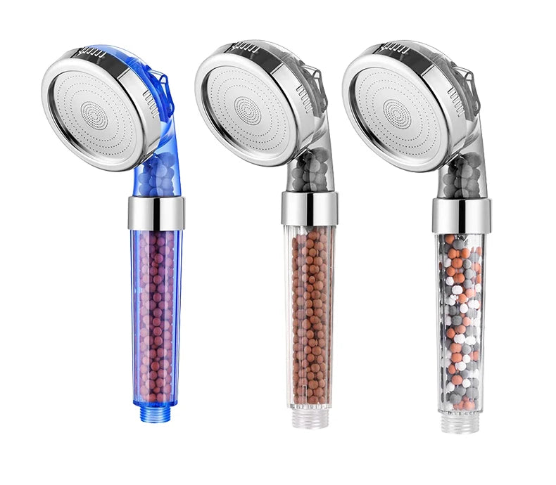 ZhangJi 3 modalità doccia da bagno soffione doccia a getto regolabile ad alta pressione risparmio idrico bagno filtro anionico doccia ugello SPA