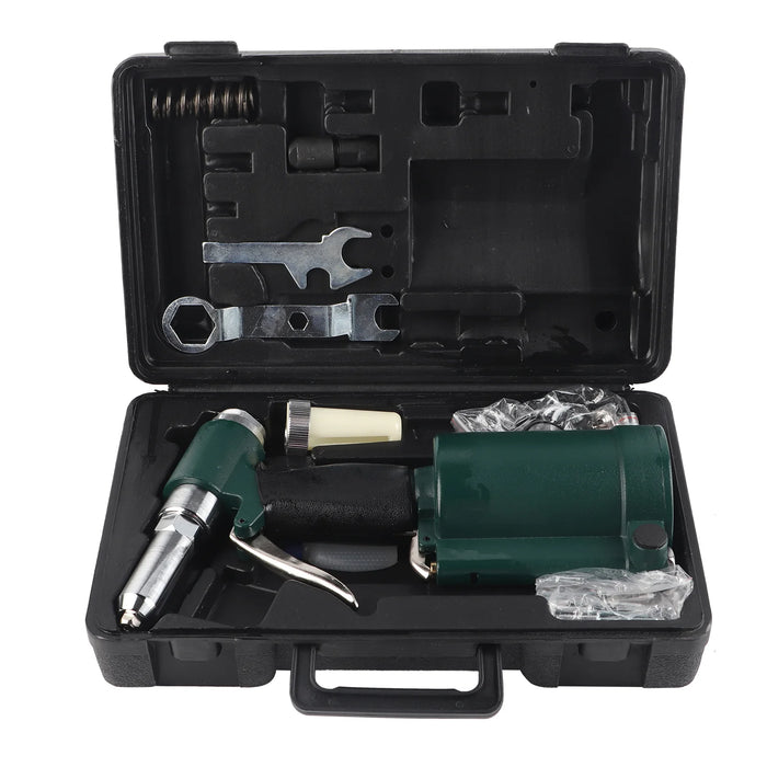 Pistola idraulica ad aria Strumento per rivetti pneumatici Rivettatrice pneumatica Pistola per rivetti idraulici ad aria industriale Kit rivettatrice pneumatica Set 2.4-4.8mm