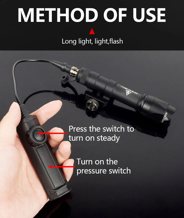 Tattico Surefire M600 M600B M600C Arma Luce Lanterna Fucile Torcia Elettrica Pistola Scout Luce Torcia Caccia Pictinny Rail