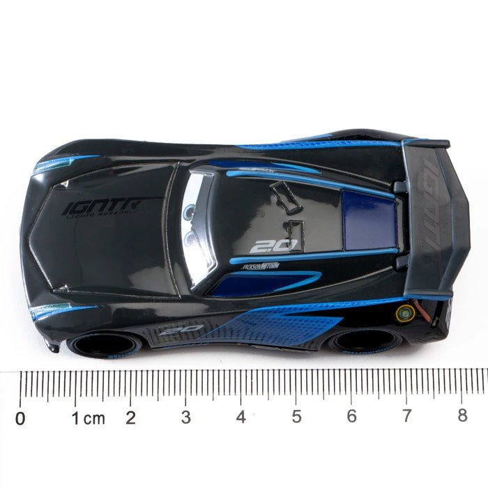 Auto Disney Pixar Auto Saetta McQueen Mater Jackson Storm Il Re Mater 1:55 In Lega di Metallo Auto Giocattolo Modello Giocattoli Per Bambini Regali