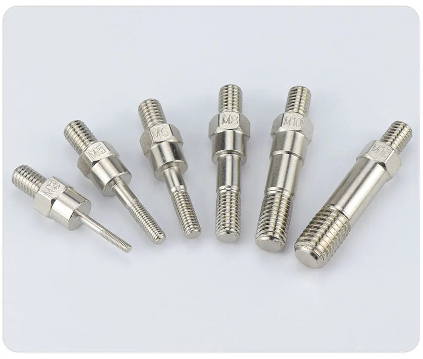 HIFESON Mano Rivetto Dado Pistola Parte Manuale Filettato Rivetto Testa Viti di Ricambio Tirare Asta Per BT-606 605 607 M3 M4 M5 M6 M8 M10 M12