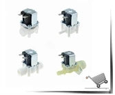 Elettrovalvola elettrica in plastica 12V 24V 220V Normalmente chiusa 1/4 "3/8" Tubo flessibile Conntection rapida RO Acqua Sistema ad osmosi inversa