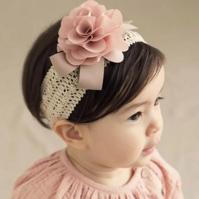 Fascia per capelli per bambini Fiocchi per ragazze di fiori Fasce per capelli per bambini per neonate Fasce per bambini Turbante Neonato Haarband Accessori per capelli per bambini
