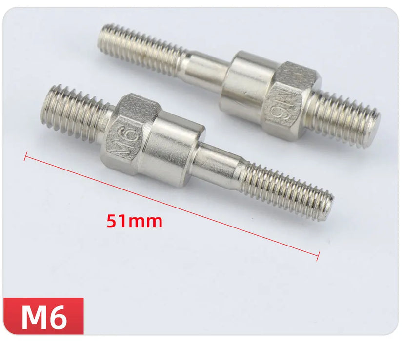 HIFESON Mano Rivetto Dado Pistola Parte Manuale Filettato Rivetto Testa Viti di Ricambio Tirare Asta Per BT-606 605 607 M3 M4 M5 M6 M8 M10 M12