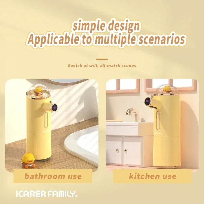 Dispenser automatico di schiuma di sapone Dispenser di sensori a infrarossi senza contatto bagno intelligente lavatrice a mano strumento di lavaggio a mano in schiuma