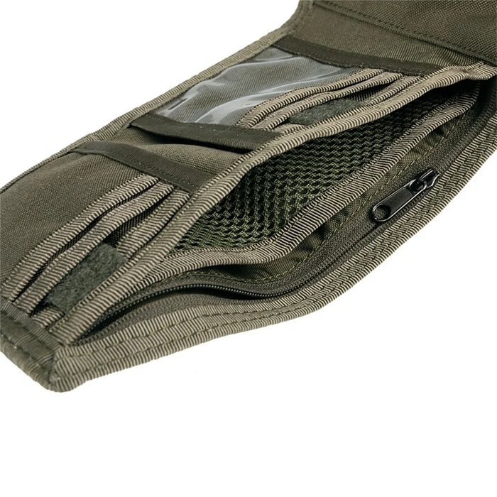 EXCELLENTE ELITE SPANKER Borsa portafoglio tattica EDC Pouch Card Pack Porta carte d'identità/porta carte bancarie Portafoglio portatile da uomo