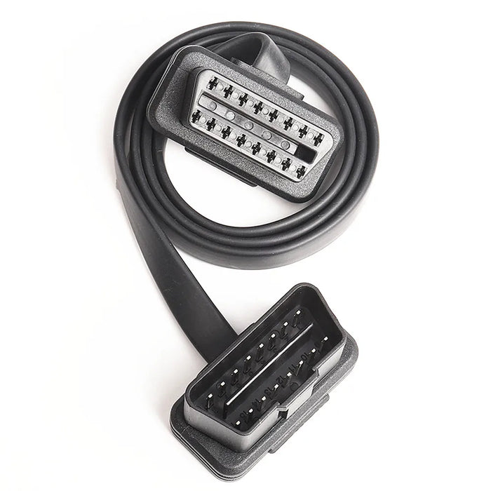 OBD2 16Pin Maschio Connettore Per ELM327 Adattatore di Estensione Cavo OBD OBDII EOBD ODB2 16 Pin OBD 2 Adattatore di Apertura Cavo Femmina