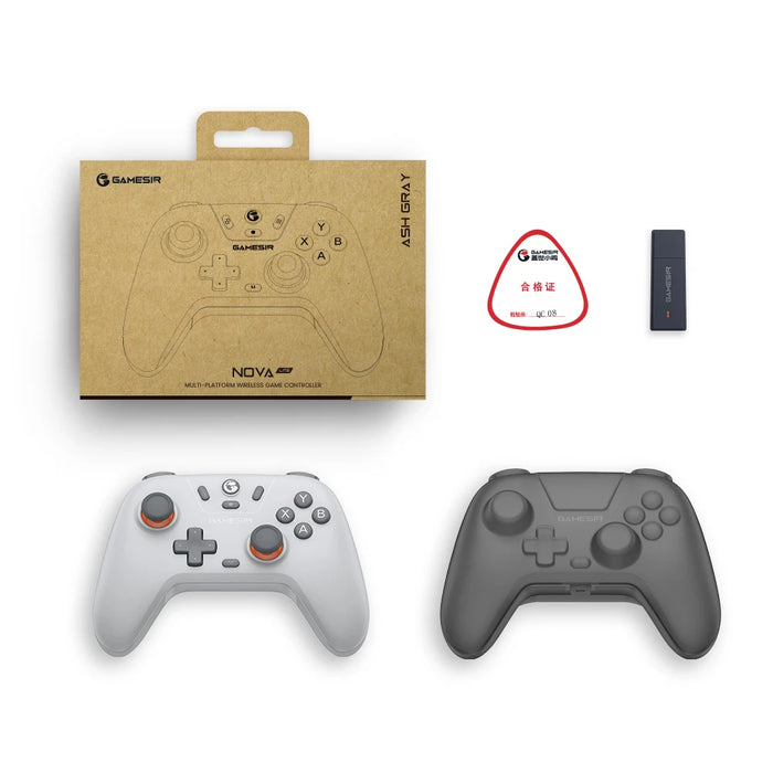 GameSir Nova Lite Controller Gamepad Wireless con Bluetooth, Dongle, cablato per Switch, Android, IOS, PC e giochi Steam
