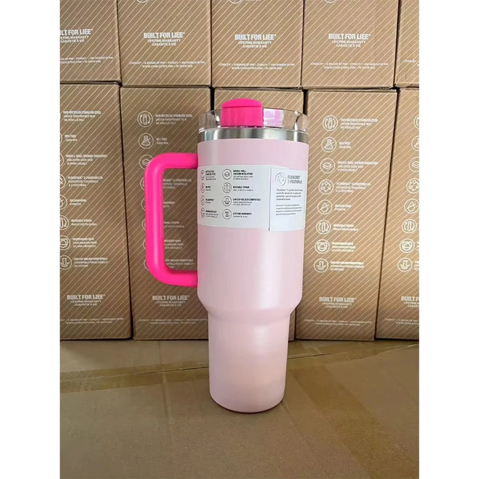 NUOVA tazza Disney da 40 once Stitch in acciaio inossidabile portatile di grande capacità tazza d'acqua da viaggio bottiglia d'acqua tazze Kawaii regali