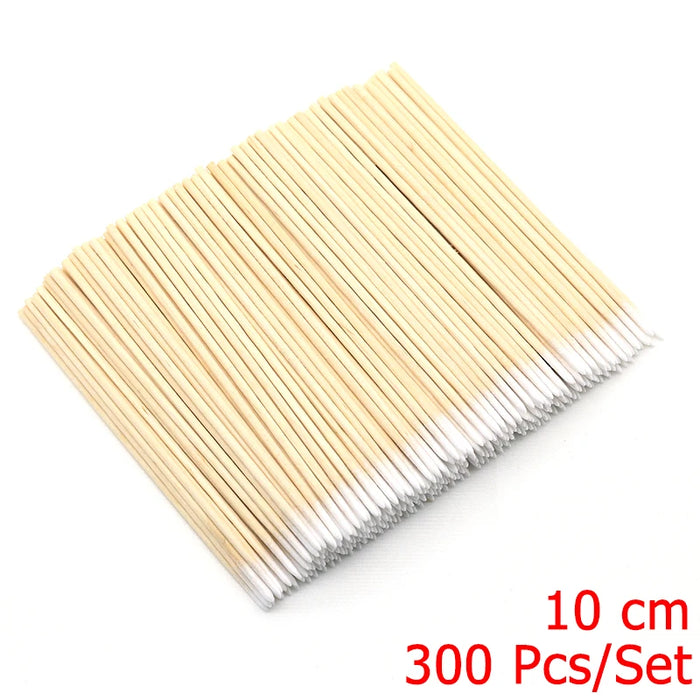 4 diverse dimensioni Bastoncini di legno arancione per spingipelle Strumento per rimuovere le cuticole Forchette per unghie Strumenti per manicure 10/30/50/100 Pz/set