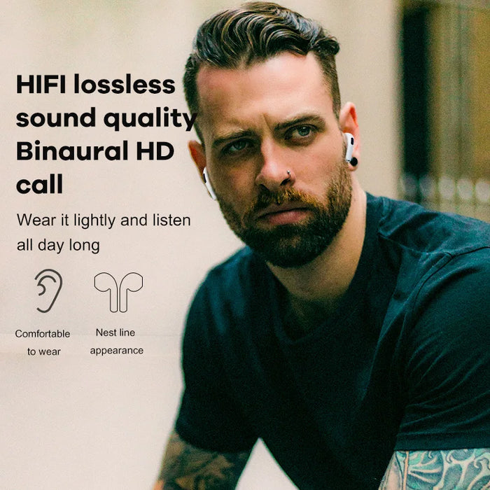Auricolari Bluetooth Wireless Pro 6 TWS originali cuffie Mini Fone auricolare Stereo Sport Headset per auricolari Xiaomi Android