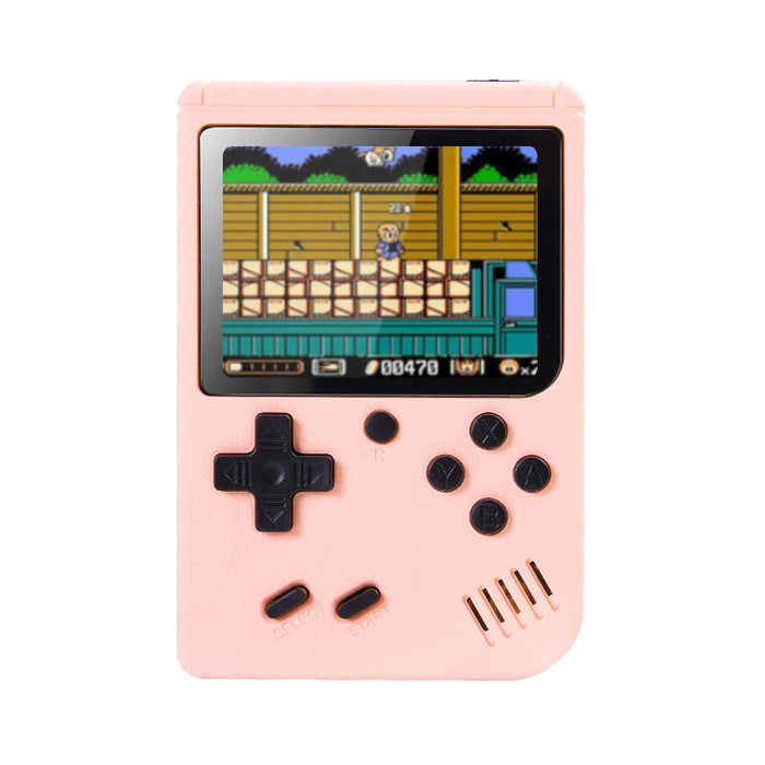 Mini Console portatile per videogiochi portatile retrò 8 Bit 3.0 pollici LCD a colori per bambini lettore di giochi a colori costruito in 500 giochi
