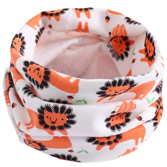 Nuovo autunno inverno bambini sciarpa di cotone LIC bambini bambino sciarpa al collo ragazzi ragazze sciarpe bambino collare caldo O anello fazzoletto da collo magico