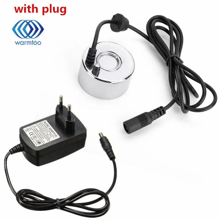 45mm Mini umidificatore ad ultrasuoni Mist Maker Fogger fontana d'acqua stagno atomizzatore nebulizzatore testa umidificatore spina europea per la casa