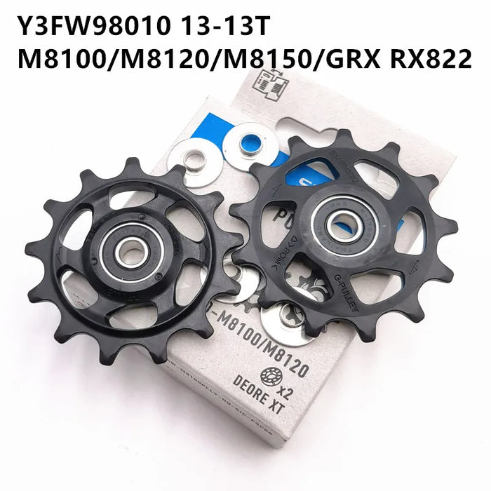 Set puleggia deragliatore posteriore Shimano 4700/5800/6800/R8000/M4000/M610/M6000/M7000/M780/M8000/6700/Deore/XT/SLX/Ultegra/105/GRX
