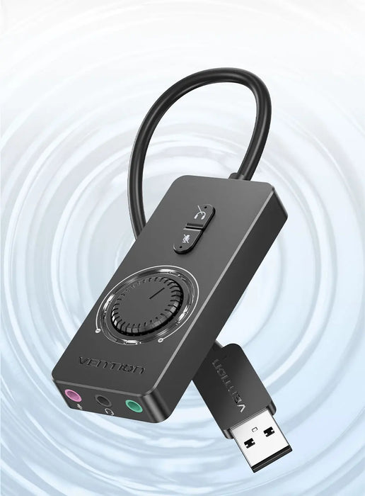 Vention scheda Audio esterna USB adattatore Audio da USB a 3.5mm microfono da USB a auricolare per Macbook Computer portatile scheda Audio PS4