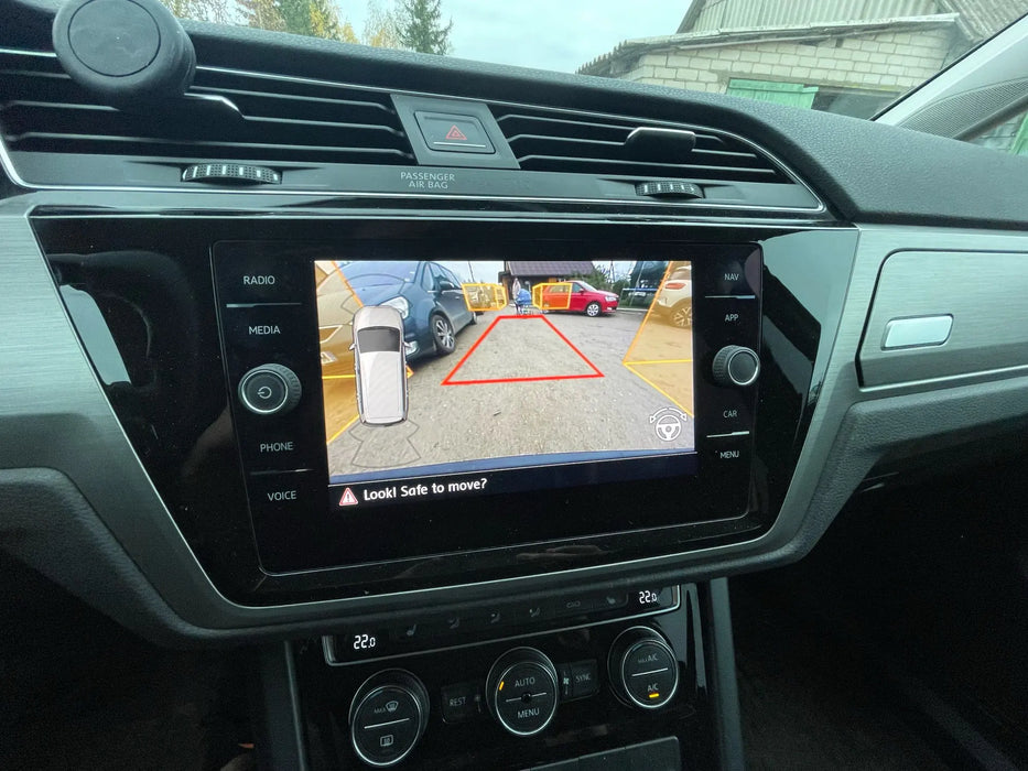 Per Audi A3 8V A4 A5 B9 Q5 Q2 Q3 A1 GB A6 C7 C8 Tiguan Seat Leon Skoda Kodiaq Superb 3V T-Cross guida della fotocamera posteriore HighLine