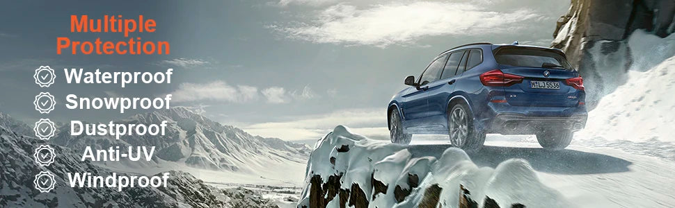 Kayme impermeabile coperture auto di protezione solare esterna della copertura per riflettore auto pioggia di polvere di neve di