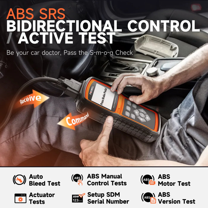 FOXWELL NT630 Plus OBD2 Scanner automobilistico Motore ABS SRS EPB OIL SAS Lettore di codici di calibrazione ODB OBD2 Strumento diagnostico per auto