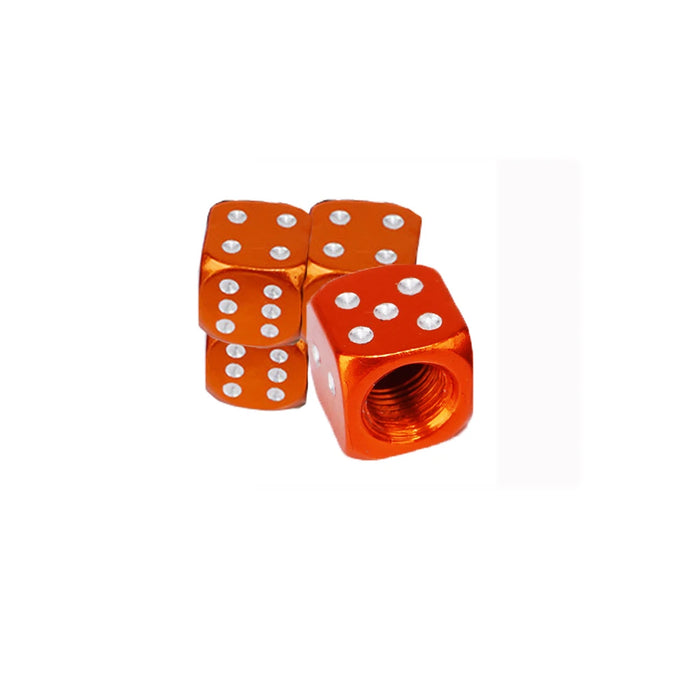 4 Pz/lotto In Lega di Alluminio Auto-styling AUTO Dadi Tappi Valvola di Polvere Auto Moto Auto Elettriche Valvola Della Gomma Tappo di Polvere