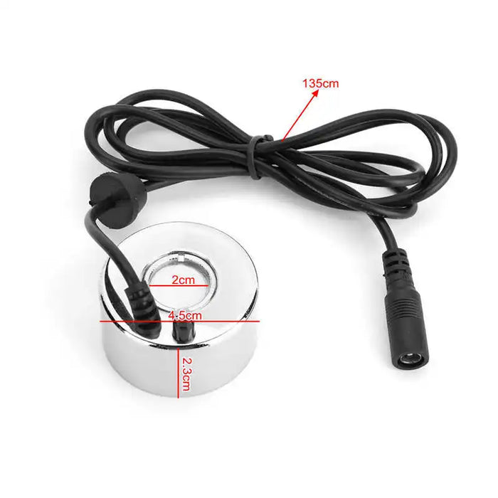 45mm Mini umidificatore ad ultrasuoni Mist Maker Fogger fontana d'acqua stagno atomizzatore nebulizzatore testa umidificatore spina europea per la casa