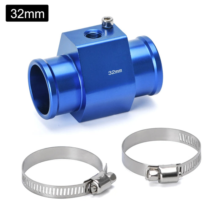1Pc di Acqua Sensore di Temperatura Temp Tubo Comune Gauge Radiatore Tubo Adattatore Formato 28mm / 30mm / 32mm / 34mm / 36mm / 38mm / 40 millimetri