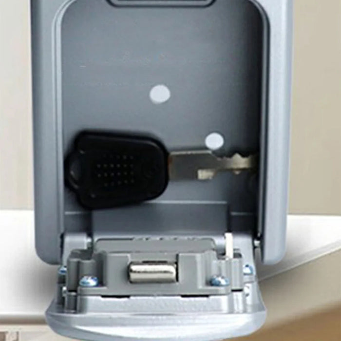 Portachiavi con combinazione di chiavi per montaggio a parete impermeabile in lega di zinco durevole di lusso portachiavi con Password facile da riparare all'interno e all'esterno