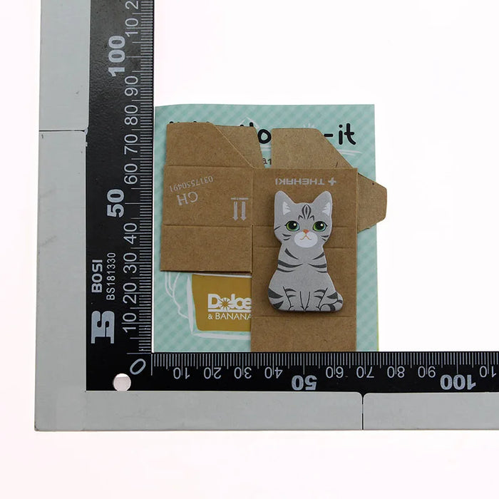 Grazioso gattino kawaii note adesive adesivo simpatico gattino blocco note memo pad ufficio postale scuola cancelleria fornitura gatto regalo divertente cane
