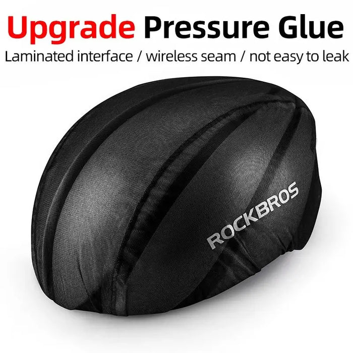ROCKBROS caschi da bici da ciclismo coperture antipioggia antivento impermeabile antipolvere copertura antipioggia MTB Road Bike casco da bicicletta proteggi copertura