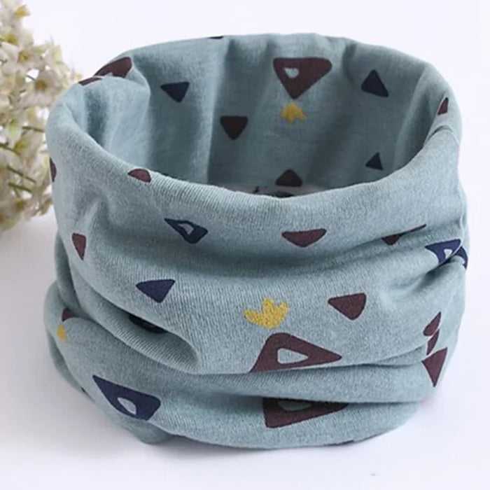 2024 Nuova Primavera Autunno Bambini Sciarpa Moda Bambini Bambino Sciarpa di cotone Ragazzi Ragazze O Ring Sciarpa Bambini Collare Bambino Sciarpa al collo