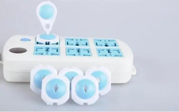 Protezione 6 pezzi Russo UE Europeo Euro sicurezza Presa elettrica per bambini Presa di corrente Copertura per blocco sicuro bifase Sicurezza per bambini