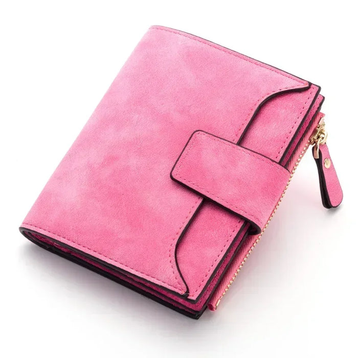 2024 Portafoglio da donna in pelle Hasp Portamonete piccolo e sottile Portafogli da donna Porta carte Portafogli di marca di lusso Borsa di design