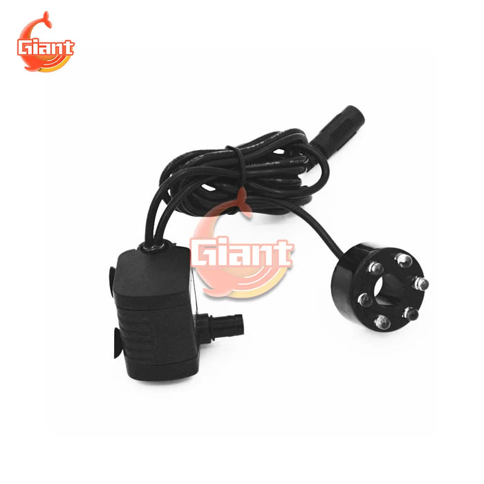 DC5.5-12V 3W pompa ad acqua sommergibile luci a LED colorate pompa per fontana da giardino piscine stagno prato Decor