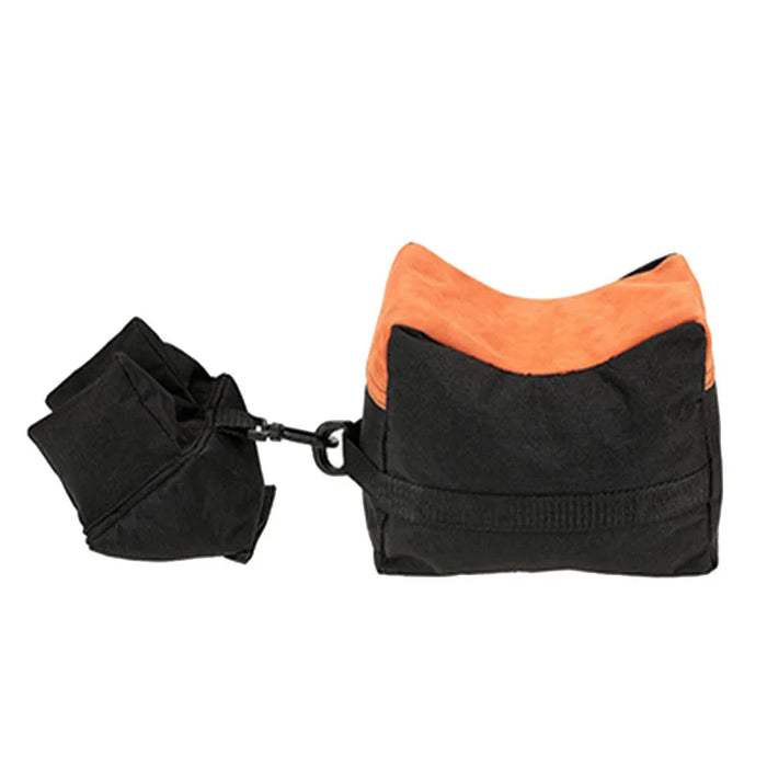Borsa per pistola da tiro da cecchino Borsa anteriore posteriore Supporto per bersaglio Supporto per fucile Panca per sacchi di sabbia Poggia fucile da caccia non riempito Accessori softair