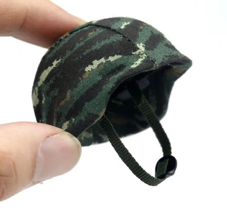 7 colori 1/6 scala maschio Solider casco modello US Army Hat Kuwait Camouflage Cap Net Helmet Cover per 12 pollici Action Figure Body