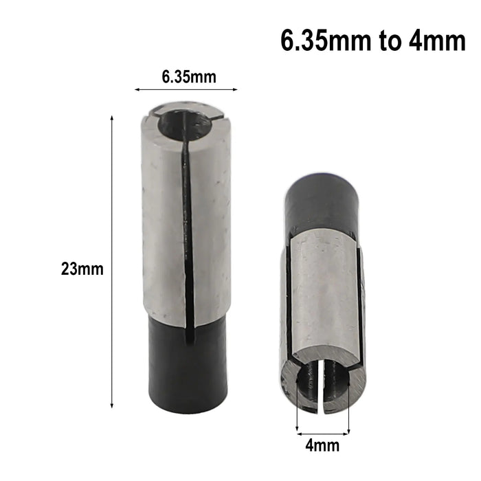 1/2 "1/4" 1/8 "Pinza Adattatore Gambo Riduttore Bit Mandrino CNC Router 4/6/8/10mm Per Mandrini Macchina Per Incidere