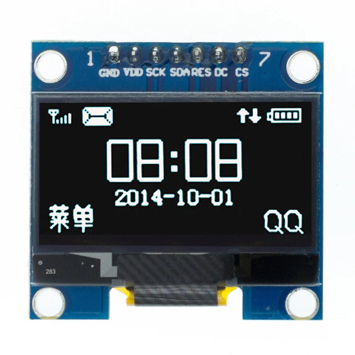 1pcs 1.3 pollici OLED modulo bianco/blu SPI/IIC I2C Comunicare colore 128X64 1.3 pollici OLED Display LCD A LED del Modulo 1.3 "OLED modulo