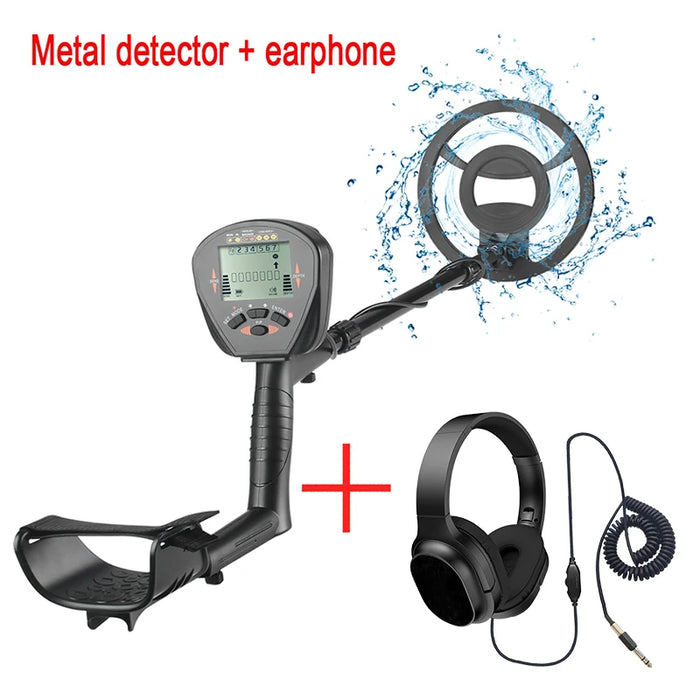 Metal Detector profondità sotterranea 2.5m ricerca Scanner rilevatore d'oro ad alta precisione cacciatore di tesori rilevamento Pinpointer MD830
