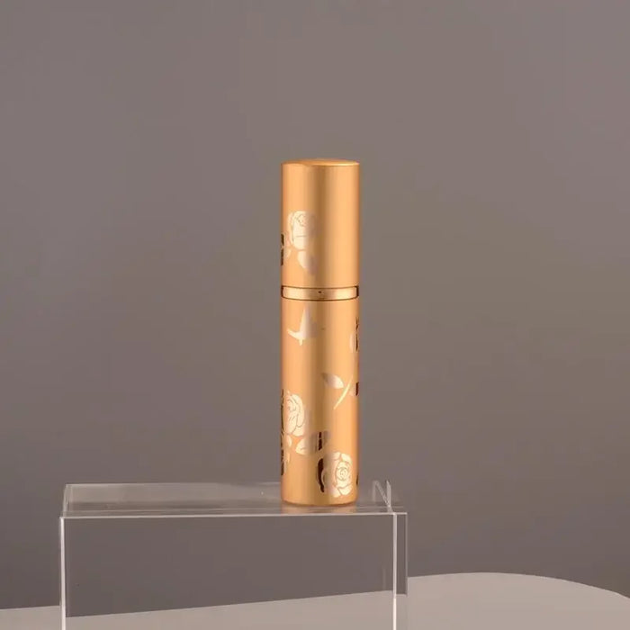 Bottiglia di profumo di vetro di lusso da 10 ml Bottiglie di profumo in metallo Atomizzatore vuoto Flacone spray in vetro Fiale riutilizzabili