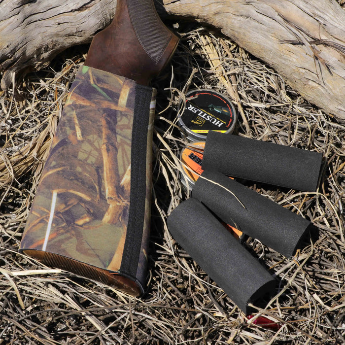 Tourbon Accessori da caccia Pettine per pistola Poggiaguancia Raiser Pistola Buttstock Copertura antiscivolo Neoprene Slip On con 3 inserti pastiglie