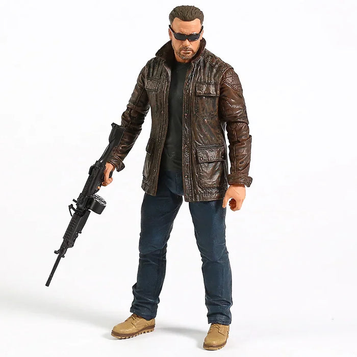NECA Terminator 2: Giornata del Giudice T-800 Arnold Schwarzenegger Action PVC Figure da collezione Model Toy 7" 18 cm