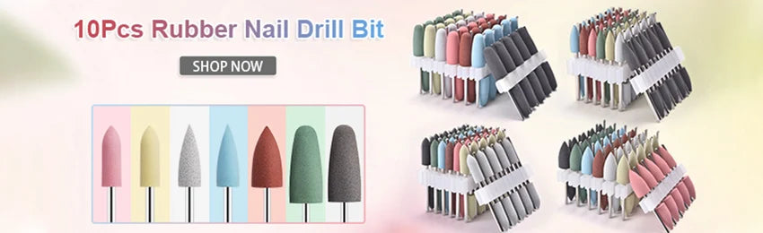 Punta da trapano per unghie Frese in metallo duro Strumento per nail art per manicure elettrica Trapano per unghie Accessori per unghie Rimuovi strumenti per gel