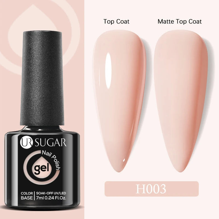 UR SUGAR 7.5ml Gel per unghie con estensione acrilica Costruzione rapida Smalto gel rosa trasparente Punte per unghie Estensione gel per unghie Nail Art Soak Off