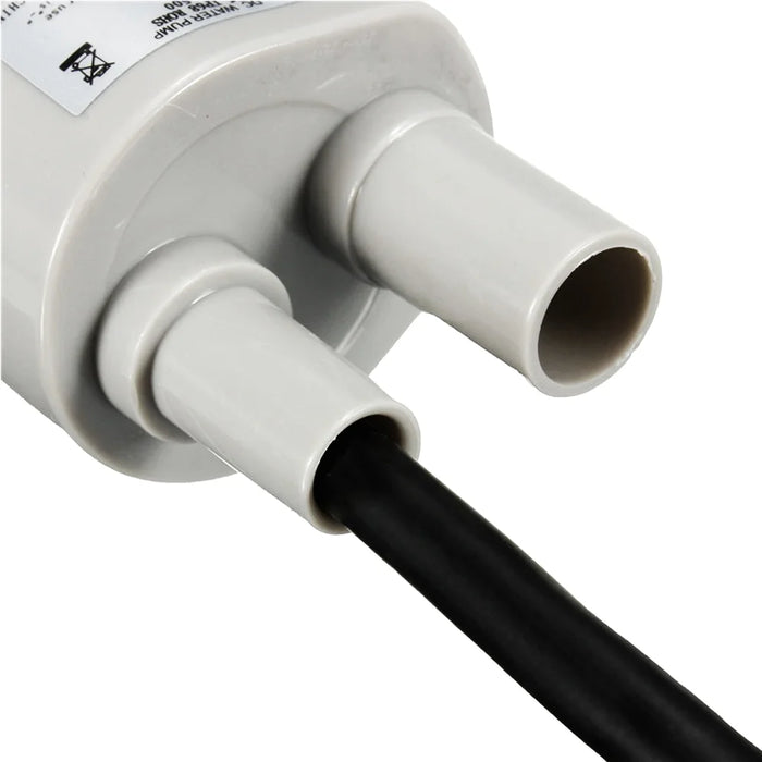 La migliore vendita 12V 24V 600L/H pompa dell'acqua sommergibile Dc ad alta pressione pompa dell'acqua micromotore a tre fili con adattatore