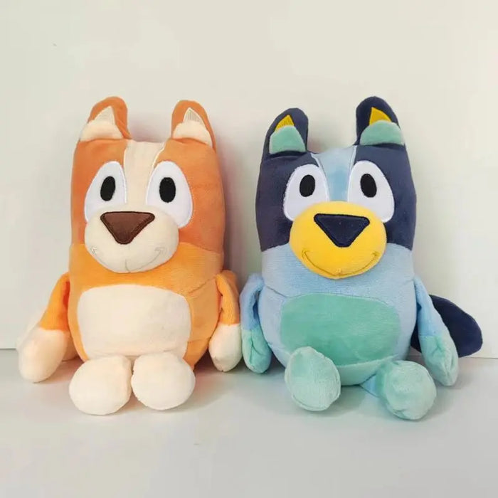 Animazione periferiche Bluey Cute Dog Rag Doll Blue Family peluche Doll Gifts