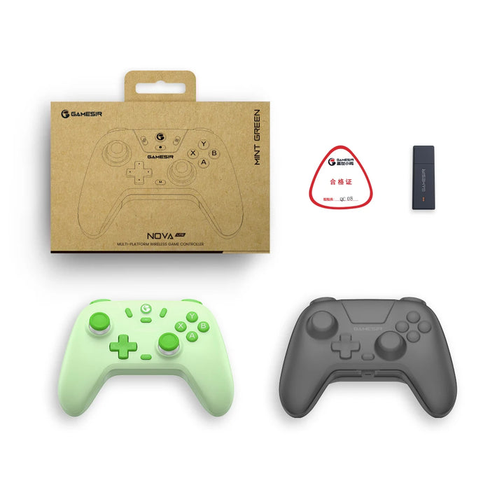 GameSir Nova Lite Controller Gamepad Wireless con Bluetooth, Dongle, cablato per Switch, Android, IOS, PC e giochi Steam