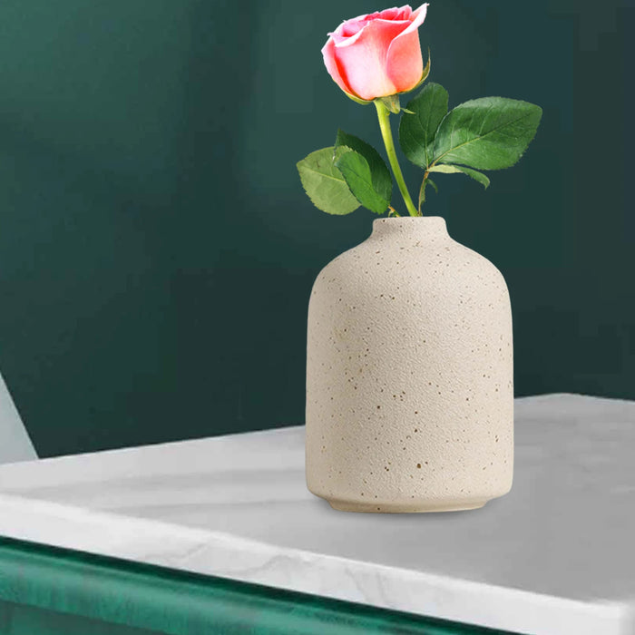 Vasi di fiori nordici composizioni floreali vasi di arte decorativa vaso di ceramica Boho per accessori di mensola della casa dell'ingresso della fattoria