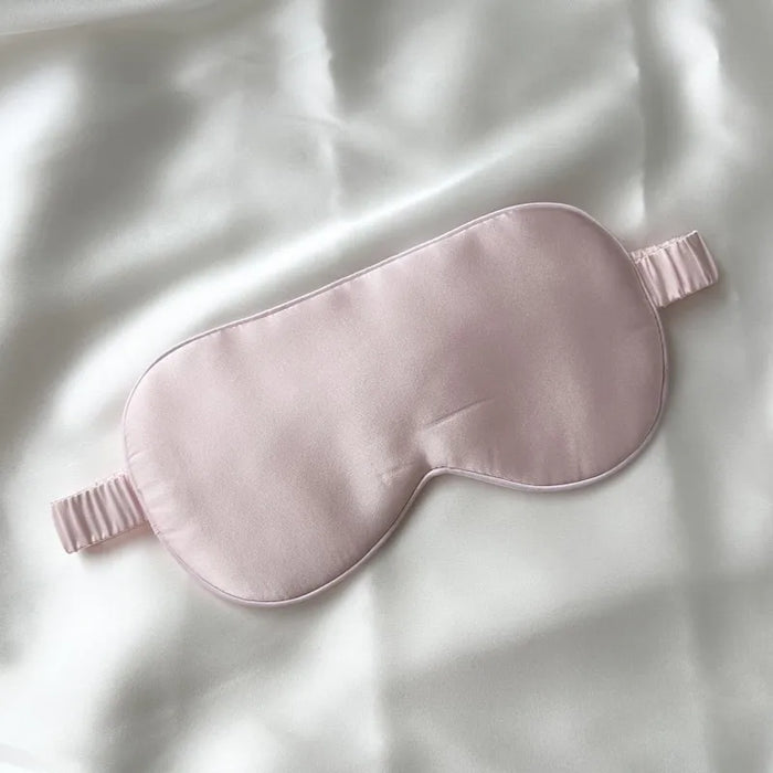 Maschera per gli occhi per il sonno in pura seta al 100% entrambi i lati Copertura per gli occhi in seta di moda Ombra Benda morbida Aiuto relax da viaggio Multicolor