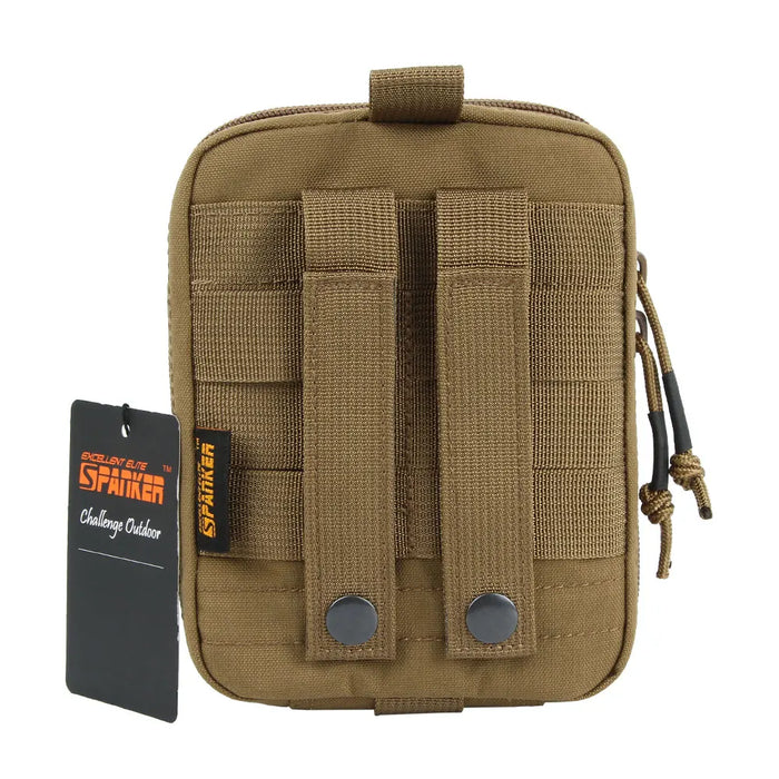 Marsupio tattico EDC Molle Marsupio multiuso Marsupio multifunzione con doppia cerniera Custodia per attrezzi da caccia