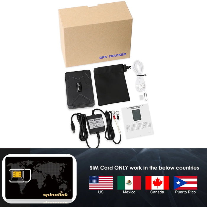 Localizzatore GPS per auto TK915 Localizzatore GPS 10000mAh Magnete Impermeabile IP65 Localizzatore GPS per auto Avviso antimanomissione APP gratuita a vita PK TKSTAR TK905